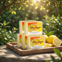 Savon éclaircissant instantané fait main de haute qualité au citron et à l'acide kojique, élimine les taches, hydrate et unifie le teint, pour peaux sèches