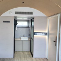 Royalstar N30 Kit de Maison Préfabriquée Intelligente en Acier pour Hôtel et Vie en Plein Air, Installation Facile, Conteneur Chinois