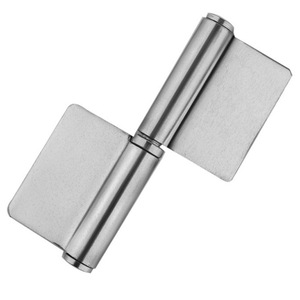 Charnière de porte en acier inoxydable non perforée, soudée, avec lame cylindrique, détachable, angle d'ouverture de 180 degrés - Product Image 4
