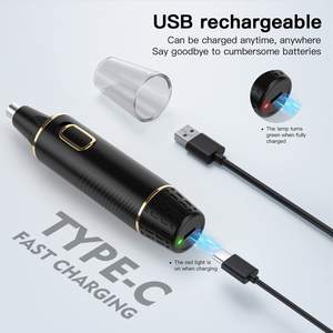 Épilateur 3 en 1 pour hommes Tondeuse à l'aine et à la balle pubienne imperméable pour hommes avec peigne réglable (noir) - Product Image 3