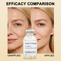 Sérum concentré en ampoule de peptides à marque privée : cible les rides et booste la fermeté – Sérum hydratant pour le visage