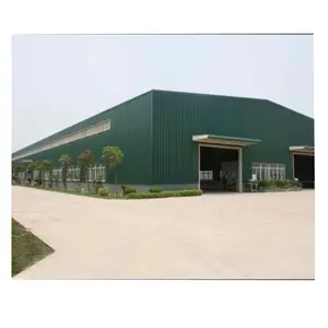 Estructura de acero de almacén prefabricado de construcción de fábrica de diseño arquitectónico