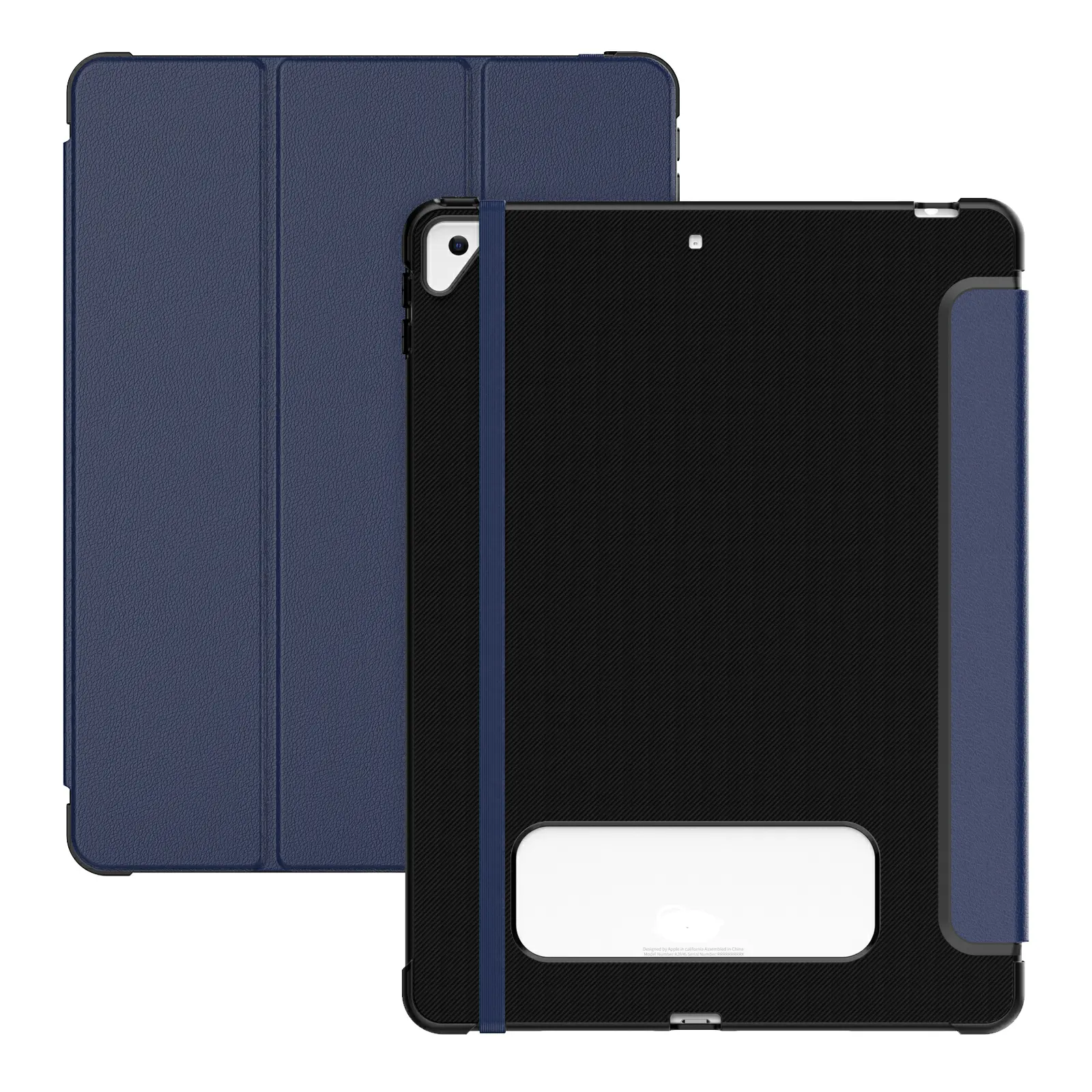 Per 10.2 iPad (ipad7th/8th/9th)/air3 10.5 antiurto in pelle PU Folio custodia Smart TPU per iPad pro10.5(18) con slot per penna