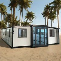 Maison Préfabriquée à Conteneur Extensible Vente en Gros Chine Conteneur Pliable 40 Pieds à Panneau Sandwich