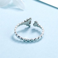 Bague en argent sterling 925 émail abeille nid d'abeille bague en argent réglable