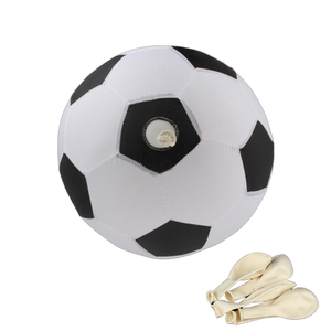 Ballon De Football Gonflable En Tissu PVC - Léger, Silencieux, Pour Enfants Et Intérieur