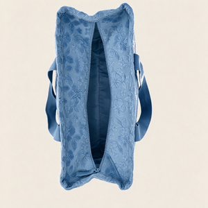 Sac de voyage unisexe personnalisé grande capacité, sac de sport à bandoulière, sac de nuit, sac de plage estival en tissu éponge, sac fourre-tout, sac à main avec effet gaufré - Product Image 3