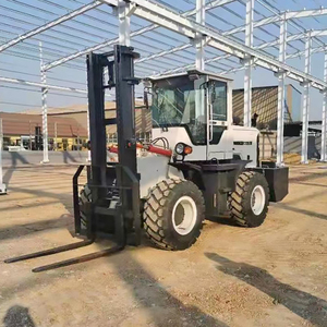 סין מחוץ לכביש מלגזה הספק המפעל משק <span class=keywords><strong>5t</strong></span> 6t 4x4 מיני דיזל המפרק רב תכליתי שטח קשה מלגזה למכירה - Product Image 1