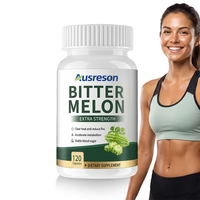 Capsules d'extrait de graines de melon amer OEM – Compléments alimentaires pour accélérer le métabolisme – Capsules de melon amer bio pour la santé