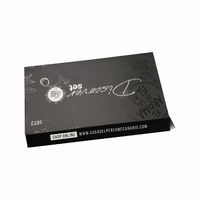 Boîte d'emballage fine à double rabat en carton plié en papier écologique imprimé sur mesure pour stylo à huile pour cuticules et brillant à lèvres cosmétique