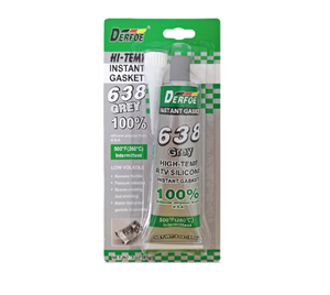 638 joint en silicone 35G super colle pour auto résine époxy transparent silicone scellant poly uréthane plan de fabrication pâte - Product Image 1