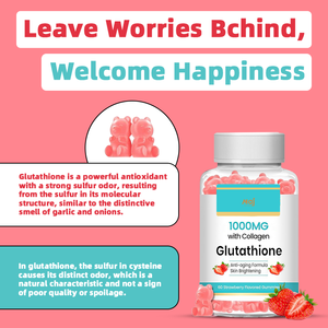 Glutathion Aufhellende Hautaufhellungs-Gummibärchen Glutathion-Kollagen-Nahrungsergänzungsmittel Kollagen L-Glutathion Gummibärchen - Product Image 4