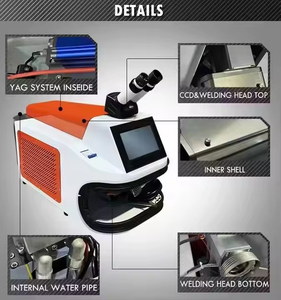 เครื่องเชื่อมเลเซอร์สีทองเงินเครื่องเชื่อมเลเซอร์เครื่องประดับ50W 100W 150W 200W - Product Image 4