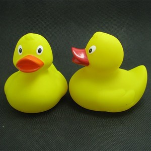 Nhựa Nổi Nhỏ Màu Vàng Vịt Biểu Tượng Tùy Chỉnh PVC Tắm Cao Su Vịt Hoking Thương Hiệu - Product Image 2