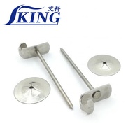 Ancrages de fixation IKING pour isolation en laine minérale et fibre de verre, compatibilité universelle