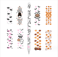 4.75x1.5 pouces saint valentin personnalisé stylo enveloppes UV DTF stylo Wrap transferts autocollant vinyle étiquette décalcomanies pour stylo