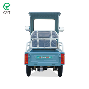 Tricycle électrique semi-fermé à chargement élevé, semi-cabine, 3 roues, pour le transport et la <span class=keywords><strong>livraison</strong></span> - Product Image 3