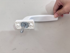 Poignée de verrouillage de fenêtre à <span class=keywords><strong>battant</strong></span> en PVC moderne, fonction basculante et tournante, quincaillerie de porte et de fenêtre haute sécurité, utilisation hôtelière, installation facile 5 - Product Image 2