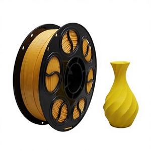 ไส้พิมพ์ 3 มิติ PLA Silk Filament จากโรงงาน ไม่มีฟองอากาศ 28 สี จัดส่งรวดเร็ว ขนาด 1.75 มม. น้ำหนัก 1 กก. ความยาว 330 ม. แบบม้วนสำหรับเครื่องพิมพ์ 3 มิติ FDM - Product Image 1