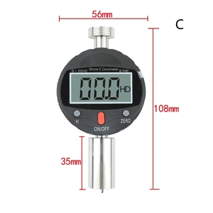 Xách tay Shore A/C/D độ cứng kỹ thuật số độ cứng Meter <span class=keywords><strong>durometer</strong></span> độ cứng Tester với lớn LCD hiển thị cho cao su tIR - Product Image 2