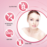 Capsules de beauté multi-collagène et glutathion pour adultes - Mélange 1500mg à partir de 4 sources + HA pour la peau, les cheveux et les ongles