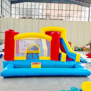 Bouncers inflatable cho trẻ em thương mại ngoài trời jumper bouncers lâu đài inflatable <span class=keywords><strong>slide</strong></span> để bán - Product Image 1