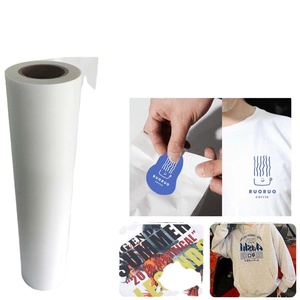 White PET DTF <b>Film</b> 30CM/60CM Double Sided Heat Transfer <b>Film</b> Digital Printing Material Roll for Transfer Printing - Product Image 5
