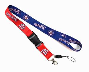 Estilo deportivo MLB Baseball League Club Cordones largos de poliéster Tarjeta de identificación Teléfono Sling Equipo de béisbol Cordones promocionales - Product Image 6