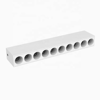 Vente en gros usine : Plafonnier LED linéaire à grille encastré en aluminium, 20W, AC110V 220V, pour bureaux et projets