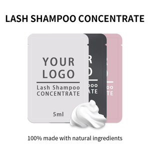 Nhãn hiệu riêng 5ml lông mi dầu gội gói Sữa rửa mặt tập trung Lash bọt dầu gội đầu - Product Image 4