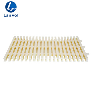 <span class=keywords><strong>Grille</strong></span> de drain de piscine LanVol en PP blanc/bleu, largeur réglable, antidérapante, avec <span class=keywords><strong>grille</strong></span> anti-débordement - Product Image 5