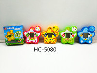 Mini console de jeu portable, jeu de puzzle de blocs classique avec écran LCD, plusieurs couleurs, jouet de poche pour enfants, cadeau, vente en gros