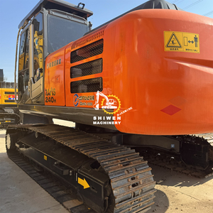 รถขุดมือสองฮิตาชิ zx240 เครื่องยนต์อีซูซุ 4HK1 รถขุดตีนตะขาบขนาดใหญ่ ยี่ห้อญี่ปุ่น zx200 zx210 zx220 zx250 - Product Image 6