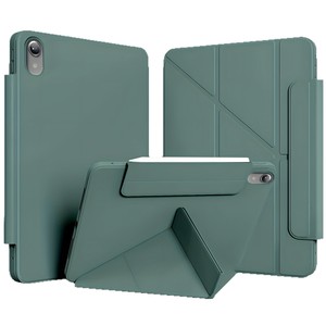 Funda protectora para <span class=keywords><strong>iPad</strong></span> <span class=keywords><strong>12</strong></span> y Air 8 de 10.ª generación de 11 pulgadas con hebilla, diseño plegable 3+Y, ranura para lápiz, resistente a caídas, fabricada en China - Product Image 2