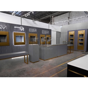 Fancy đồ trang sức hiển thị Showcase đồ trang sức cửa hàng truy cập thiết kế hình ảnh đầy đủ xem đồ trang sức hiển thị trường hợp cho cửa hàng và showroom - Product Image 6