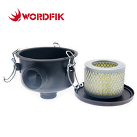 Nouveau filtre à poussière pour pompe à vide, port d'aspiration F004 0532000002, élément filtrant d'air industriel, filtre à cartouche micronique pour pompe à vide