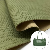 Top luxueux 1.1mm PVC sac à main personnalisable tissé motif conception similicuir sacs pour canapé et meubles utilisation