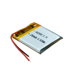 薄型402530 Lipoバッテリー3.7v 250mAhリチウムポリマーバッテリー042530駆動レコーダー用 - Product Image 2