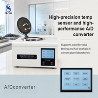 Calorimètre à bombe à oxygène en acier inoxydable SYU1064 A/D, analyseur de combustible pour centrale électrique
