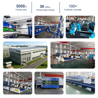 Machine de découpe laser à fibre fermée pour tôles 1500W-30000W ±0.03mm avec extraction des fumées et protection de sécurité CNC
