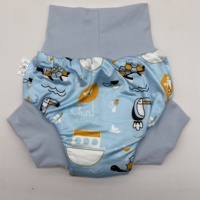 Pantalons de bain pour bébé, couches-culottes à taille haute, respirantes, 90/100 cm, absorption rapide, en bambou éponge, pantalons d'apprentissage pour bébé