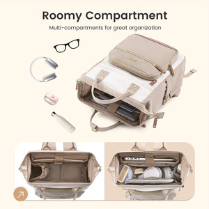 2025 LOVEVOOK diseñador 15,6 17in Laptop mochila tendencia ocio bolsa se adapta a la Copa Stanley para Mujeres Hombres trabajo diario viaje al aire libre - Product Image 4