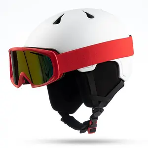 売れ筋一体型スキーヘルメットスポーツヘルメット