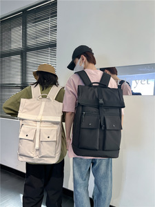Sac à dos d'affaires pour ordinateur portable avec compartiment étanche, chargement USB, logo personnalisé, simple, M - Product Image 6