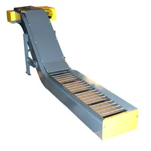 China manufacturer high effectively belt plate hinged belt chip conveyor china supplier for CNC