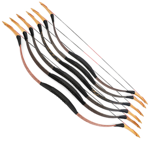 Arco Recurvo de Madera de 56 Pulgadas, 20-50 Libras, Arco Tradicional Laminado de Una Pieza para Caza, Práctica y Tiro al Blanco, Directo de Fábrica - Product Image 2