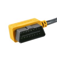 Cable OBD2 AUTOOL de Fábrica Directa, Conector Universal para Automóvil, Adaptador OBD 2, Divisor de 1 a 3 Cables, Extensión de 16 Pines OBDII Macho a Hembra