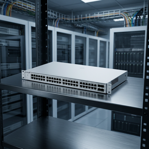 RG-NBS5100-48GT4SFP Commutateur Ethernet géré L2 L3 48 ports SFP en rack pour les réseaux d'entreprise, de vidéosurveillance et de campus - Product Image 1