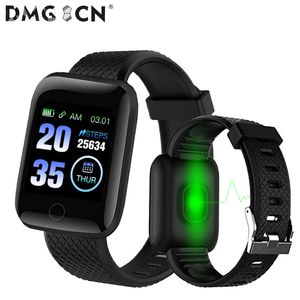 2020 Montre intelligente 116 Plus de Forme Physique de Bracelet de Tension Artérielle de Fréquence Cardiaque <span class=keywords><strong>Android</strong></span> Podomètre - Product Image 1