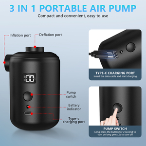 Mini Bomba de Aire Portátil para Inflables, Bomba de Aire USB Recargable, Dispositivo de Vacío, Bolsa de Vacío, Gran Oferta 2025 - Product Image 3